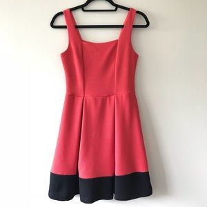 A line pleated dress.